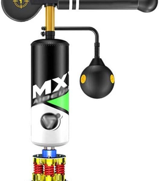 Speed Bags Boxing Reflex, Punching Bag with Spinning Bar, Height Adjustable Freestanding Speed Trainer