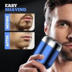 Mini Shavers for Men, Washable Double Head - Image 5