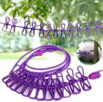 Cloth Drying Rope with Hooks - Image 5